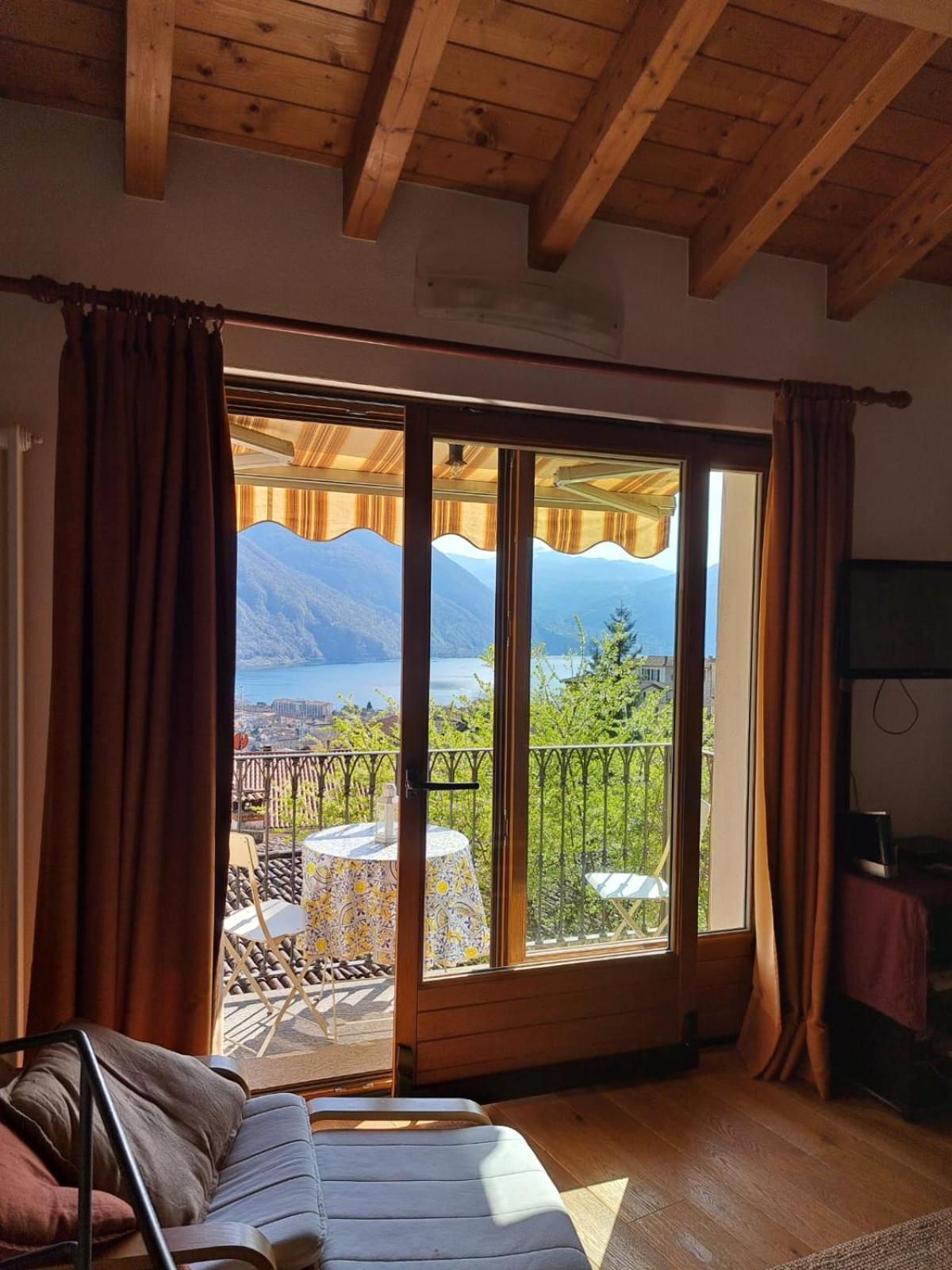 Casa Vista Lago E Giardino Porlezza Luaran gambar